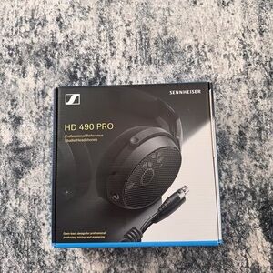 Sennheiser HD 490 PRO Black Headphones
